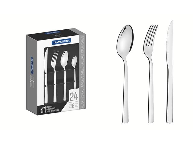 Juego de Cubiertos 24Pzas. Oslo Tramontina