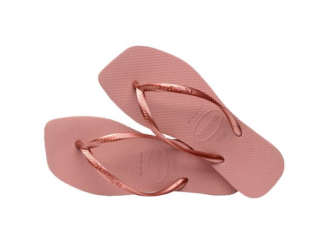 Chinelo Havaianas Slim Square Rosa Crocus - 3