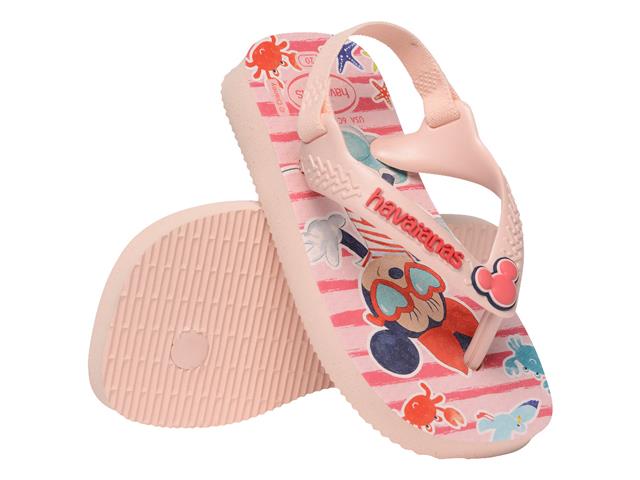 Chinelo Havaianas N.B.Disney Clas Rosa/Vermelho - 4