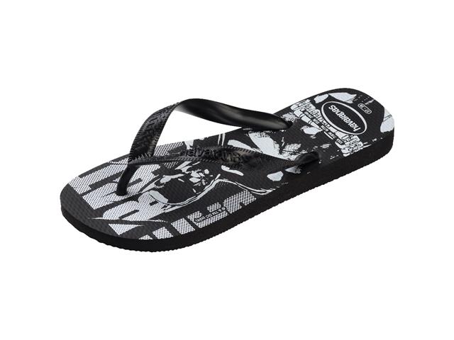 Chinelo Havaianas Dc Logomania Preto - 2