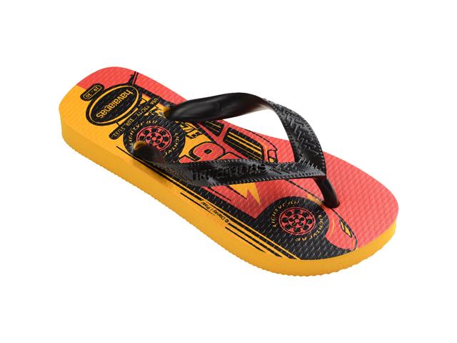 Chinelo Havaianas Kids Cars Amarelo Pop - 1