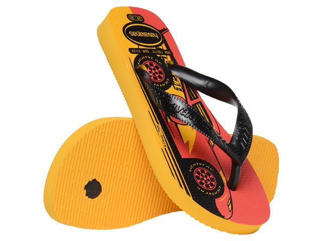 Chinelo Havaianas Kids Cars Amarelo Pop - 3