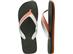 Chinelo Havaianas Dual Verde Olive/Branco - 5