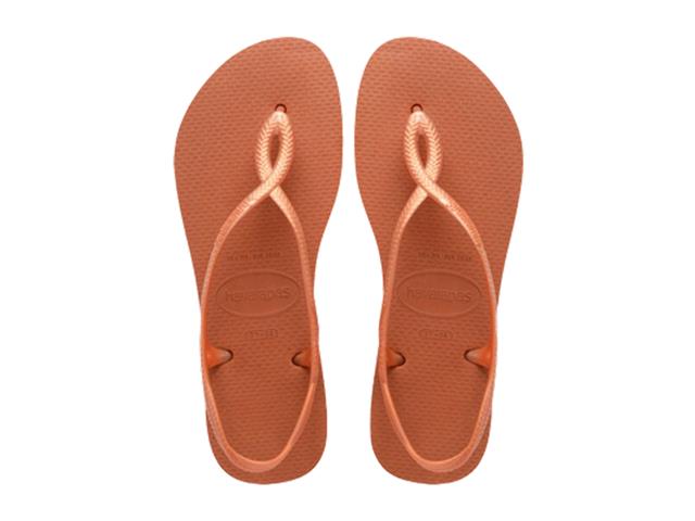Chinelo Havaianas Luna Laranja Cerrado