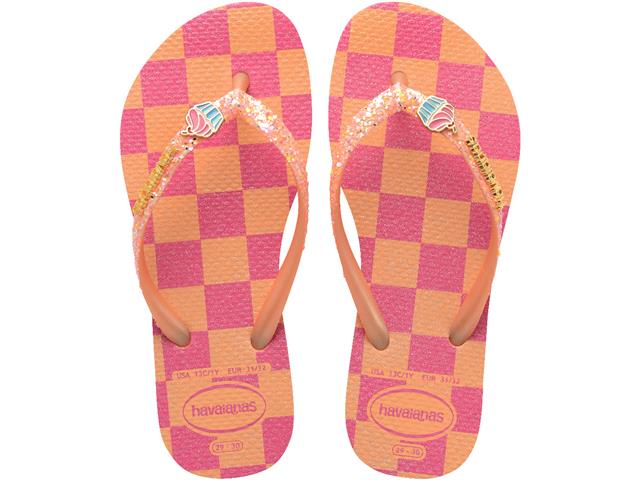 Chinelo Havaianas K Sl Glitter Ii Pes...