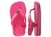 Chinelo Havaianas N.B. Brasil Logo Rosa Flux/Branco - 4