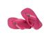 Chinelo Havaianas N.B. Brasil Logo Rosa Flux/Branco - 2