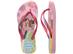 Chinelo Havaianas Kids Slim Princess Rosa Glow - 3