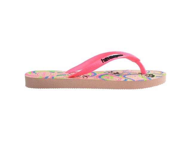Chinelo Havaianas K Sl Powerpuff Rosa Ballet - 5
