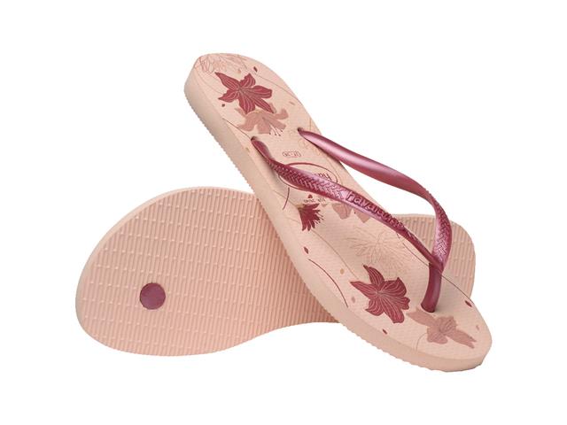 Chinelo Havaianas Slim Organic Rosa/Rose Gold - 4