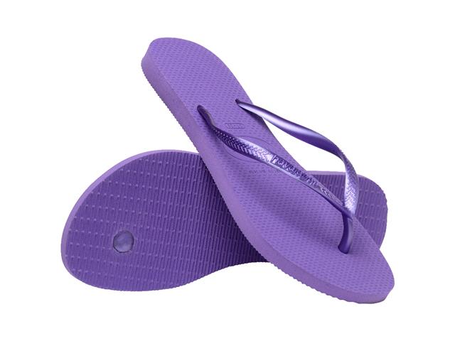 Chinelo Havaianas Slim Lilas Escuro - 2