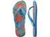 Chinelo Havaianas Slim Tropical Turquesa - 4