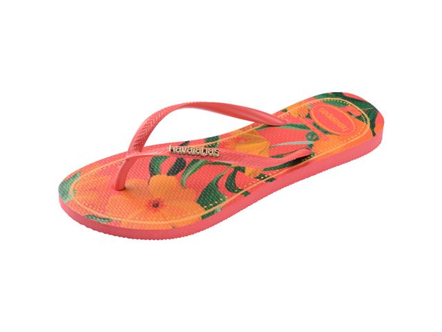 Chinelo Havaianas Slim Tropical Coral Tropical - 2