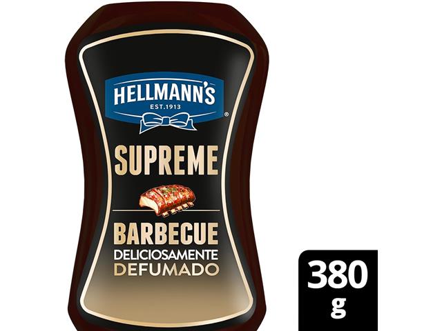 Molho Barbecue Defumado Hellmann's Supreme Squeeze 380g - 1
