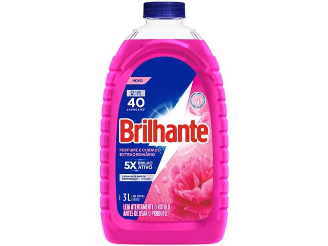 Lava-Roupas Líquido Brilhante Perfume e Cuidad...