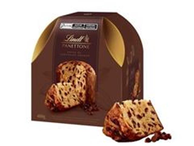 Combo 2 Unidades Panettones Lindt Gotas de Chocolate Amargo 400G - 1