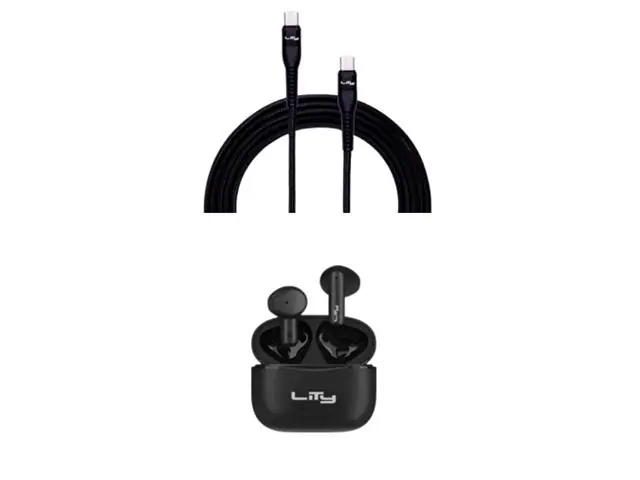 Compre FONE BLUETOOTH TWS ganhe Cabo Lity C12P USB C