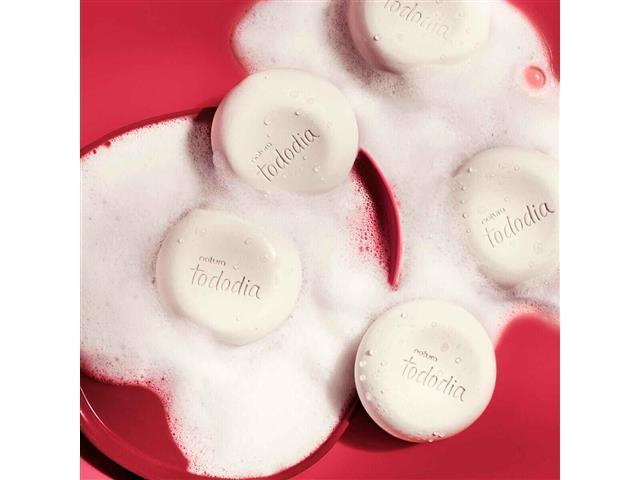 Combo 2 Sabonetes em Barra Natura TodoDia Cereja + Romã - 4