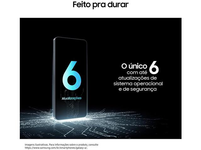 Smartphone Samsung Galaxy A07 4G SM-A075M/DS 256GB 8GB RAM Preto - 3