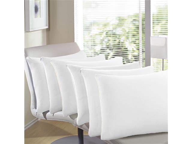 Kit 2 Capas de Travesseiro Branca em Malha Buettner