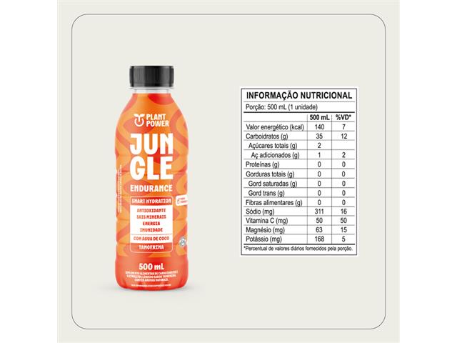Suplemento Alimentar Jungle Endurance Tangerina 500ml - 12 und - 2
