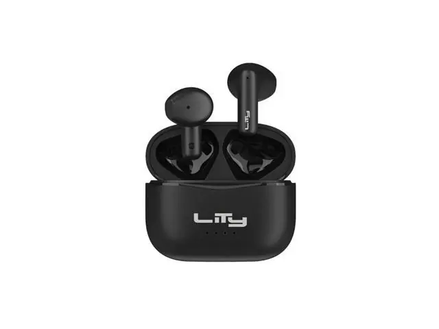 FONE BLUETOOTH TWS T10 PRETO + Cabo USB A - USB C Lity 1,5m Branco - 2