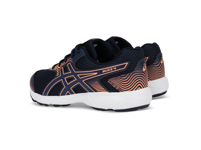 Tênis Asics Buzz 4 Midnight/Vivid Coral Infantil - 1