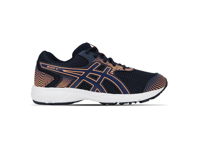 Tênis Asics Buzz 4 Midnight/Vivid Coral Infantil - 2