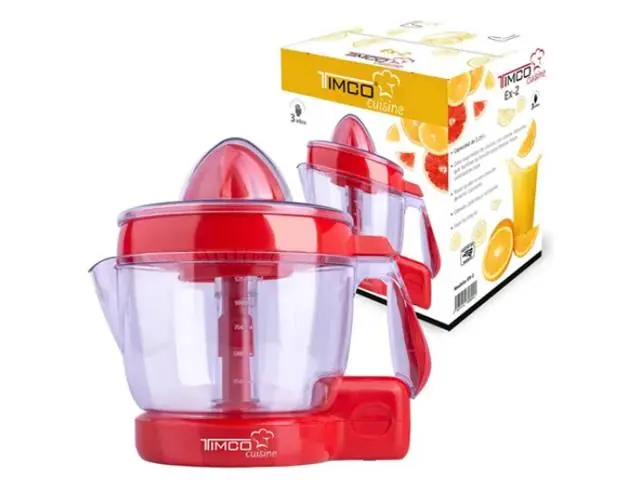 Exprimidor de Cítricos 1250 ml Rojo