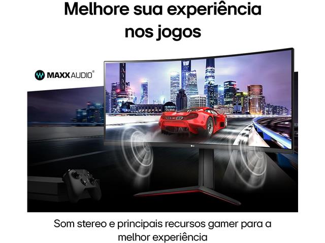 Monitor Curvo Lg Ultrawide 34" Wqhd 100hz Va 5ms Dp HDMI - 6