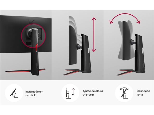 Monitor Curvo Lg Ultrawide 34" Wqhd 100hz Va 5ms Dp HDMI - 7