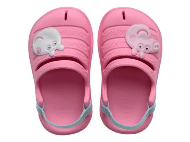 Sándalias Havaianas Baby Clog Peppa Pig Pink Lemonade Tam 21-22