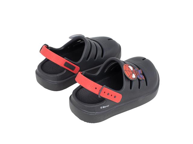 Sándalias Havaianas Kids Clog Marvel Novo Grafite Tam 25-26 - 2