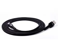 Cable de carga Lity USB-A/USB-C 60W de 2 metros, color negro (C11P) - 3