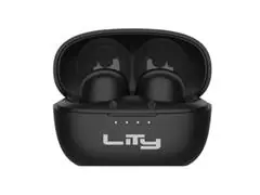 Audífonos Bluetooth Lity Bud 5.4 ENC/ANC 34H, color negros (T13P) - 1