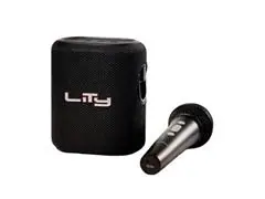Bocina bluetooth Lity karaoke con 1 micrófono, 30W, 12h, IPX6, (B14M)