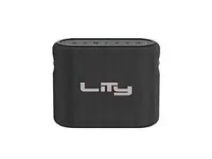 Bocina karaoke bluetooth Lity con 2 micrófonos de 80W, negro (B15M) - 2