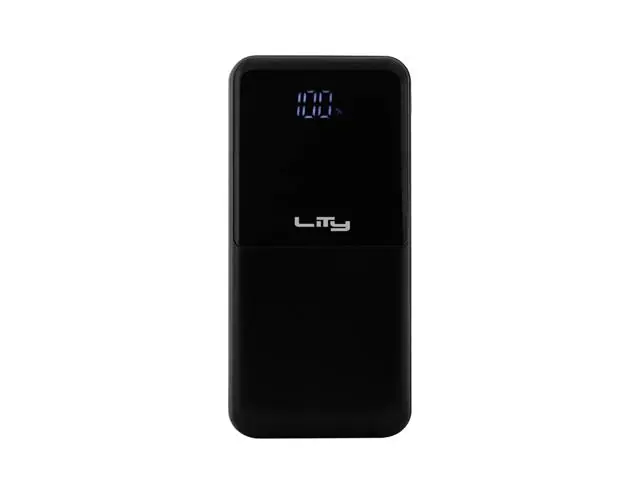 Carregador portátil powerbank turbo Lity, 20.000mAh 20W, negro PB P11