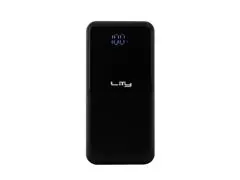 Carregador portátil powerbank turbo Lity, 20.000mAh 20W, negro PB P11