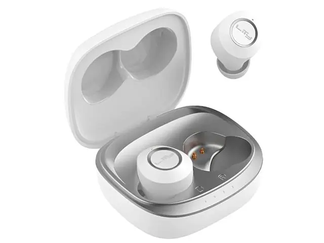 Audífonos bluetooth Lity Bud 5.4 ENC/ANC, 34h, blancos (T14B)