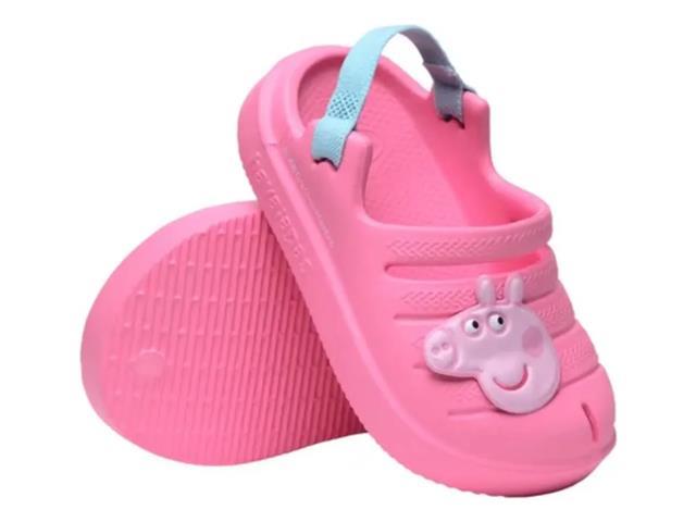 Sandalias Havaianas Baby Clog Peppa Pig Pink Lemonade - 1