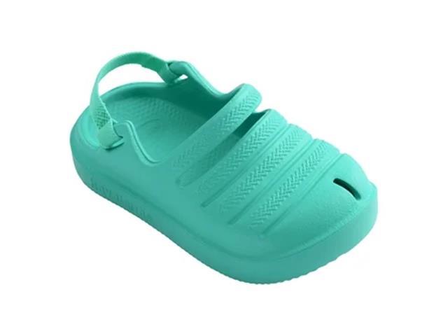 Sandalias Havaianas Baby Clog Verde Virtual - 2