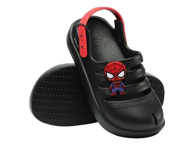 Sandalias Havaianas Kids Clog Marvel Novo Grafite - 3