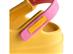 Sandalias Havaianas Kids Clog Amarelo Ouro/Pink Lemonade - 4