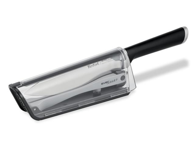 Cuchillo de Acero Inoxidable Tefal Eversharp con Afilador