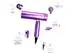 Secadora de Cabello Plegable con Difusor y Boquilla Luxury Tourmaline - 3