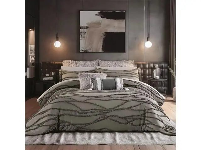 Juego De Edredón Tufted Amber Matrimonial XL