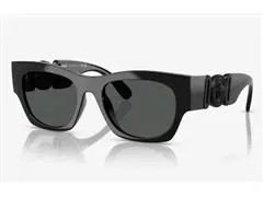 Lentes de sol Versace, Medusa Biggie color negros - 3
