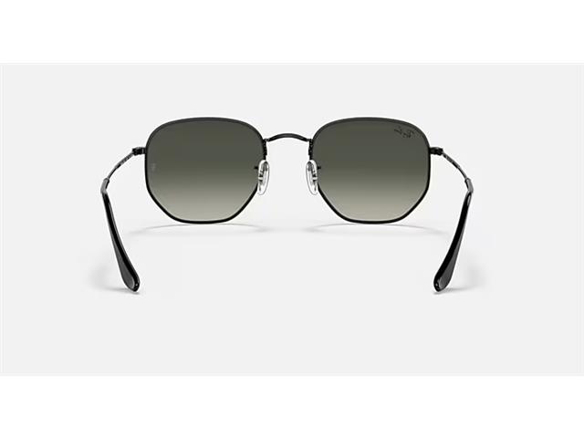Óculos de sol Ray-Ban METAL IRREGULAR BLACK GREY GRADIENT - HEXAGONAL - 3