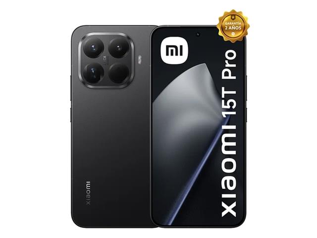 Celular Xiaomi 15T Pro 6 de 512GB, Negro